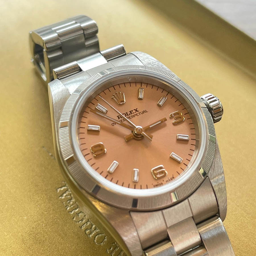 ROLEX 76030 オイスターパーペチュアル レディース腕時計